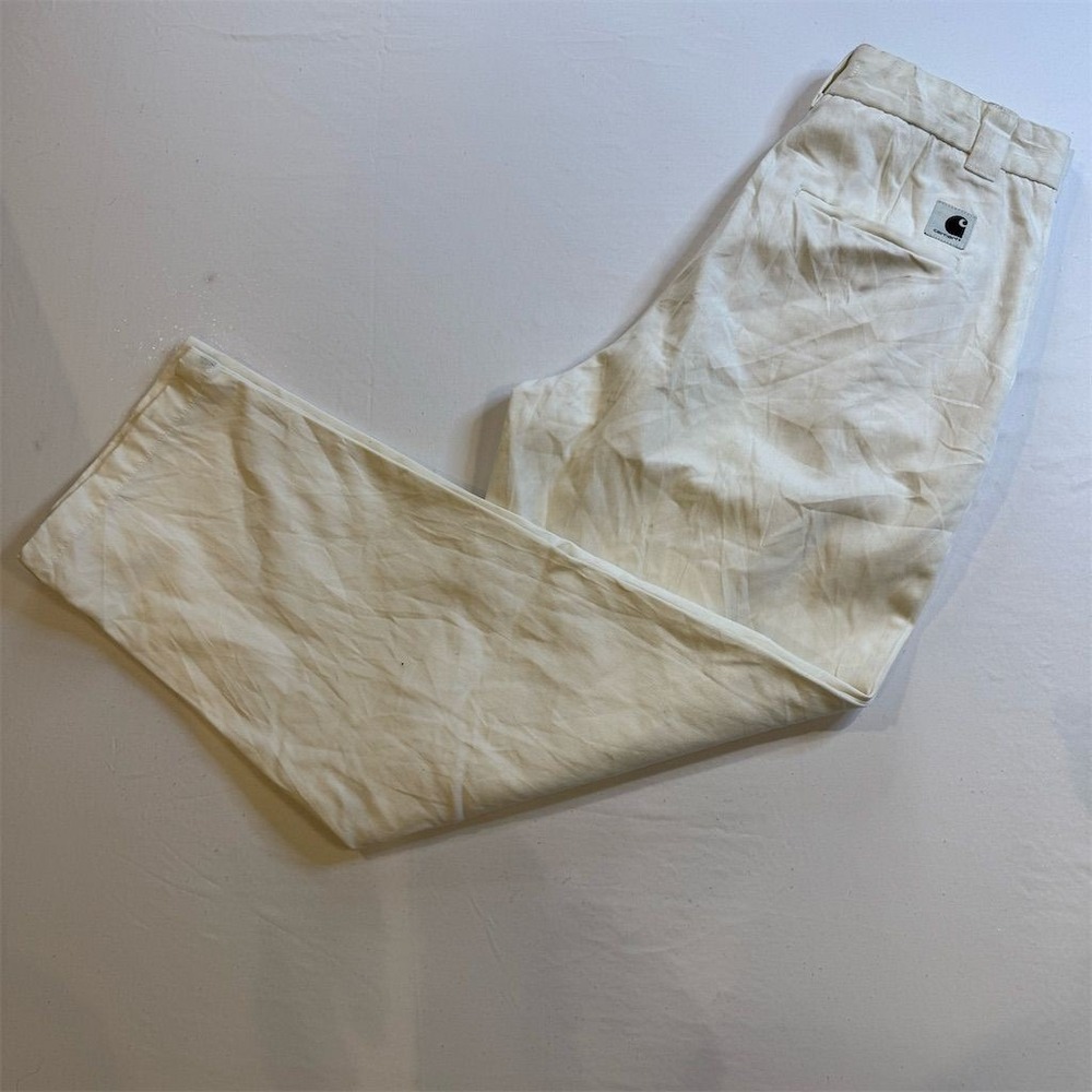 Carhartt WIP Women's Tristin Dress Pants White Size 28 Classic Fit‎